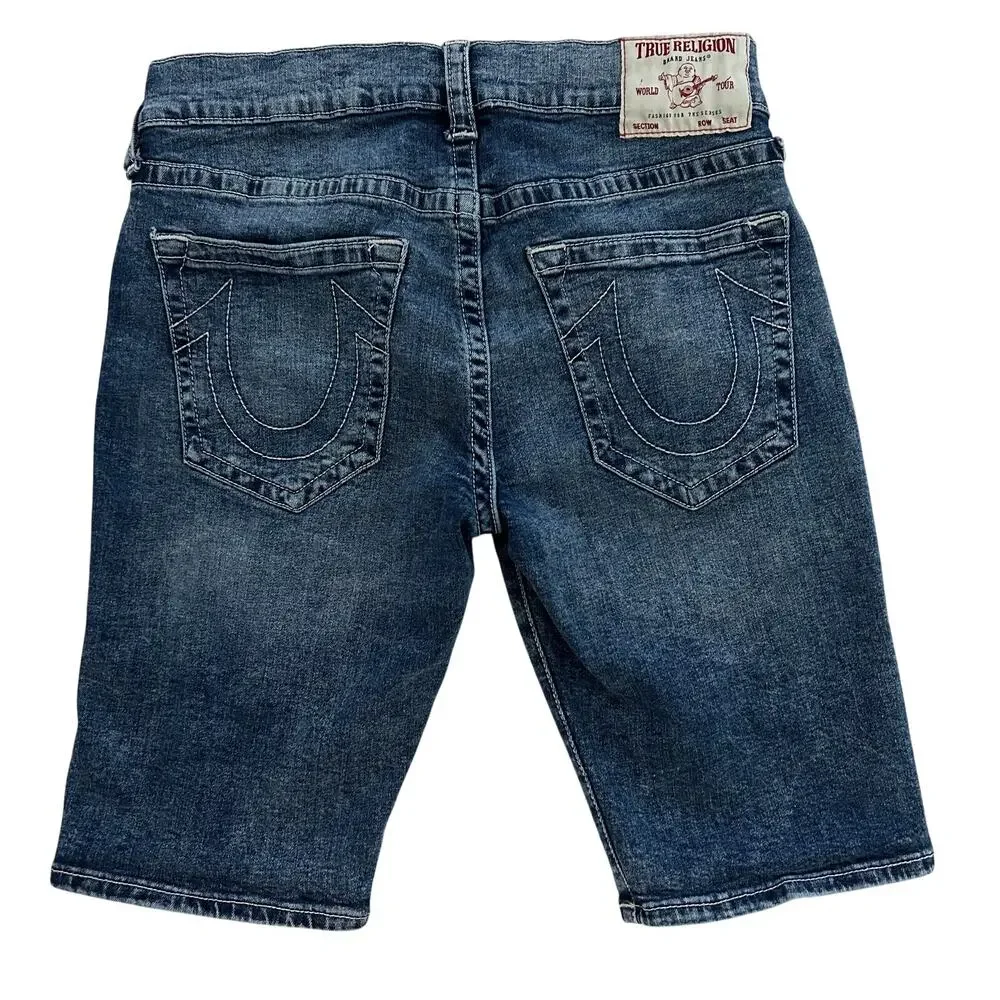 True Religion Rocco Relaxed Skinny Shorts Men's Sz. 32